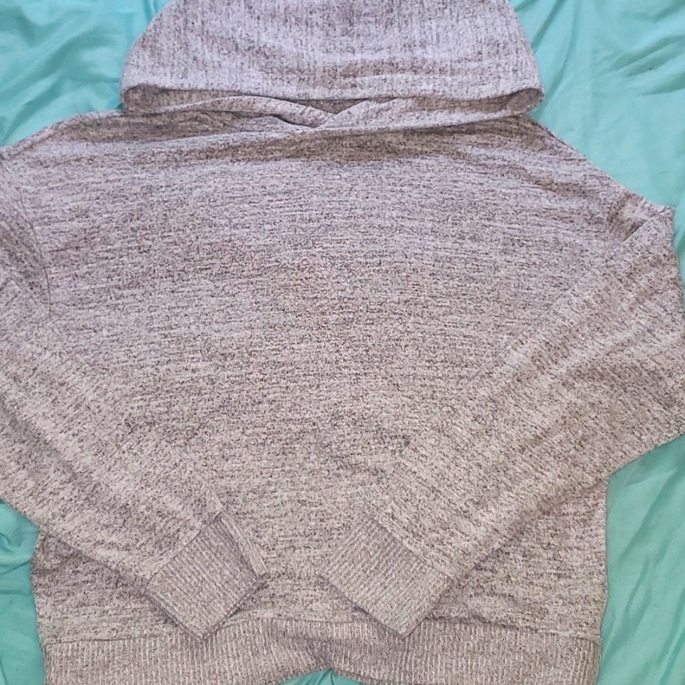 GAP gray pull over sweater hoodie